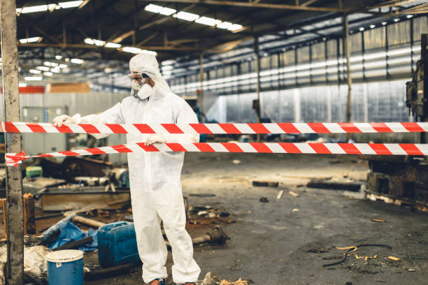 Professional Infectious Disease Decontamination technician working in Bethel, WA